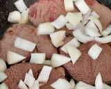 A picture of step 1 of My Braising Steak in Onion Gravy 🤩.