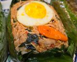 Foto langkah ke 16 dari resep Nasi Bakar Ayam Suwir.