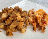 A picture of step 5 of Fired Fish & Prawns with Herbs.