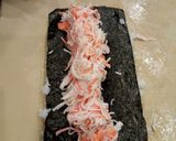 Foto langkah ke 8 dari resep Crunchy (Sushi) Roll.
