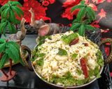 A picture of step 7 of Curd Rice (Daddojanam) Kerala Style.