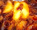 Foto del paso 7 de la receta: 🥮TORTA🥮 INVERTIDA DE 🍐PERA 🍐 Y 🍑 DURAZNO🍑