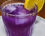 Foto langkah ke 3 dari resep Es Teh Bunga Telang Lemon.