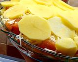 ~ Rakott sajtos csirkefalatok ~ recept fázis 3 fotója