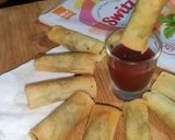 A picture of step 7 of Desi Spring Rolls.