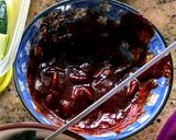 A picture of step 1 of Bibimbap #WYH.