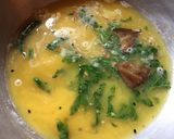 A picture of step 4 of Bitter Gourd Leaves Dal.