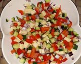 Színes tésztasaláta recept fázis 1 fotója