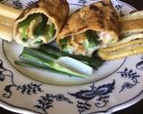 A picture of step 6 of California Farm Egg and Cheese Rolls.
