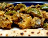 Kadai Mushroom gravy recipe step 1 photo