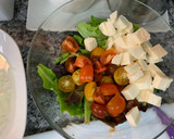Foto del paso 2 de la receta: Ensalada con mozzarella 🥗