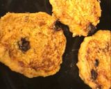Foto del paso 4 de la receta: Pancakes de calabaza -Zapallo fit saludables riquísimos (veganos sin huevo, sin harina, sin manteca)