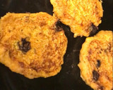 Foto del paso 4 de la receta: Pancakes de calabaza -Zapallo fit saludables riquísimos (veganos sin huevo, sin harina, sin manteca)