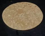 A picture of step 2 of Quinoa flour soft roti.