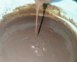 A picture of step 4 of Oreo layer cake 🍰.