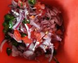 A picture of step 3 of Roasted Dry fish chutney.