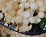 A picture of step 4 of Sabudana Pulao.