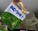 Foto langkah ke 1 dari resep Sour Creamy Matcha Agar-Agar.