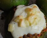 Foto del paso 4 de la receta: Zapallitos rellenos de carne con acompañamiento de arroz frito