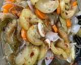 Foto del paso 4 de la receta: Escabeche de verduras (berenjena, zanahoria y cebolla)