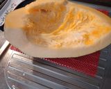 Foto del passaggio 2 della ricetta Risotto delicato su vellutata di zucca🍚🥓🧅🎃