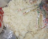 A picture of step 3 of Danbun shinkafa.