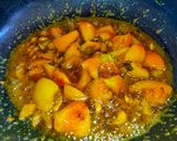 A picture of step 4 of Baingan Bharta.