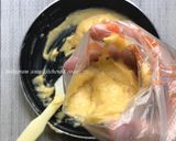 Gambar langkah 3 resipi Cream Puff.