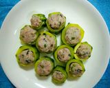 Hình bước làm 4 của món Chả cá thác lác hấp bí ngòi