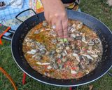 A picture of step 8 of Paella Loredana.