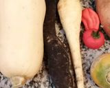 Une image de l'étape 1 de Velouté 🍲de panais🧀🥬 noisettes🌰🌰.