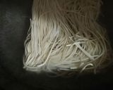 A picture of step 1 of Veg Hakka Noodles.