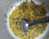 A picture of step 6 of Nigerian fried rice.