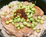 電子鍋料理『雞腿炊飯』的食譜步驟5照片