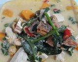 Foto langkah ke 10 dari resep Ikan Asin Telang Santan.