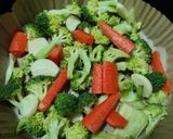 Gambar langkah 1 resipi Broccoli roasted.