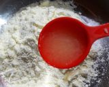A picture of step 1 of Ras Malai.