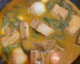 Foto langkah ke 3 dari resep Sayur Tahu Santan.