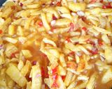 A picture of step 2 of Egg potato fries.