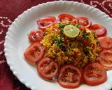 टोमॅटो भात (Tomato bhat recipe in marathi) रेसिपी स्टेप 8 फोटो 