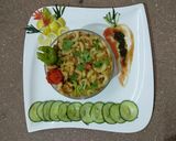 A picture of step 8 of Chicken Tikka Macaroni.