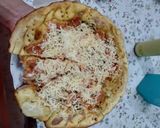 Foto langkah ke 4 dari resep Pizza sayur teflon.