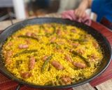 Foto del paso 4 de la receta: Arroz con salchichas y espárragos trigueros