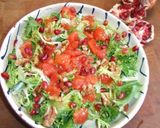 Foto del paso 4 de la receta Ensalada de escarola y granada con vinagreta de cúrcuma