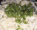 Foto del paso 2 de la receta: Tallarines con crema 🍜
