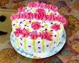 عکس مرحله 2 از دستور 🎂کیک تولد خودم🎂با فیلینگ مارمالاد پرتقال🍊