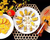 Hình bước làm 3 của món Kẹo Nougat cam sấy