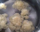 A picture of step 1 of Cauliflower Pinwheel Gravy in Awadhi Style.