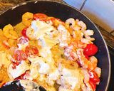 Φωτογραφία βήματος 4 της συνταγής Shrimp in love ❤️ pasta