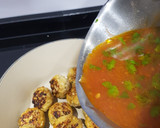 Foto del paso 8 de la receta: Albóndigas de pavo con toque thai en salsa picante y quinoa